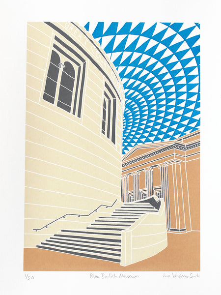 British Museum screen print