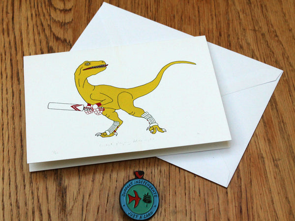 Dinosaur greetings card