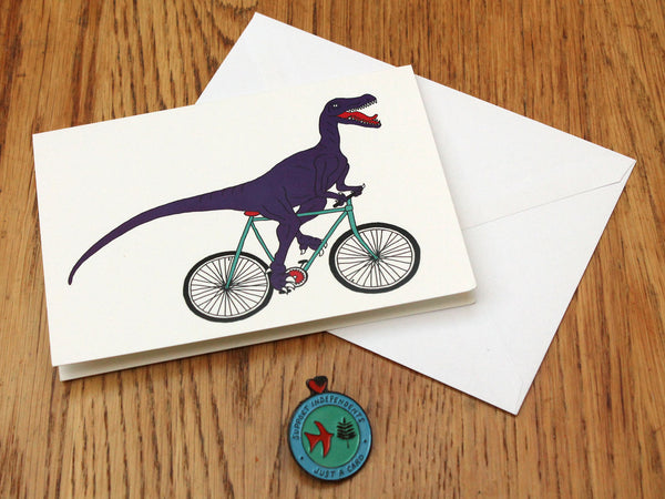 Dinosaur greetings card