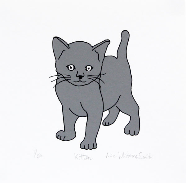 Cute kitten print