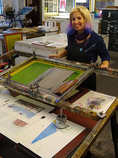 Deposit for an original handmade screen print