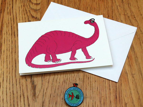 Dinosaur greetings card