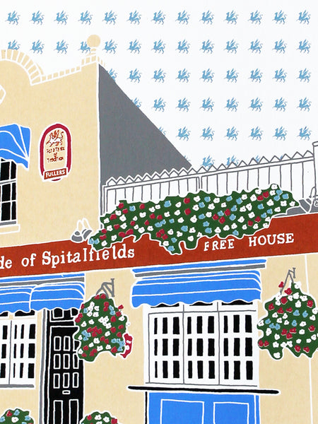 Pride of Spitalfields pub by Liz Whiteman Smith