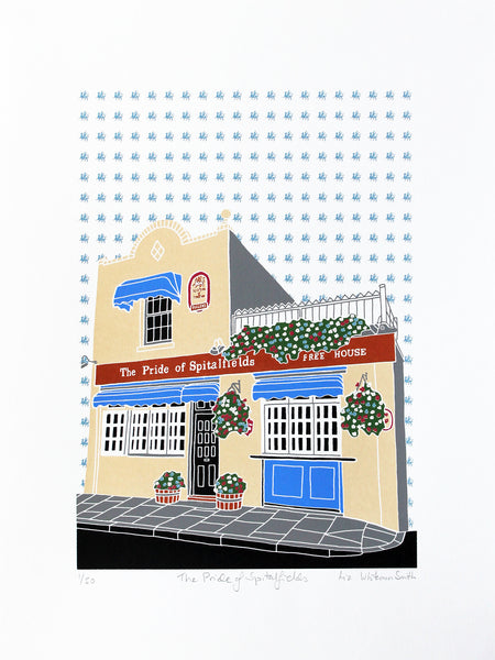 Pride of Spitalfields pub by Liz Whiteman Smith