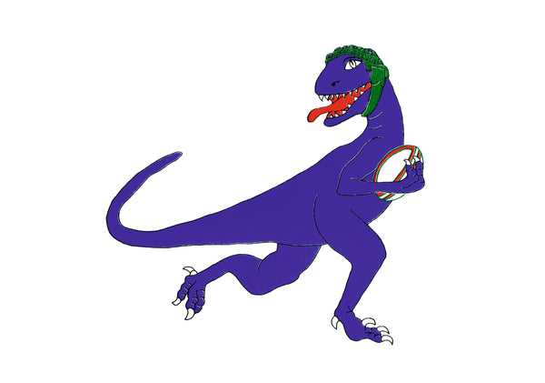 Dinosaur greetings card