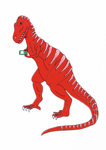 Dinosaur greetings card