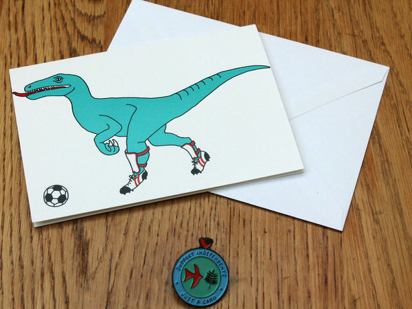 Dinosaur greetings card