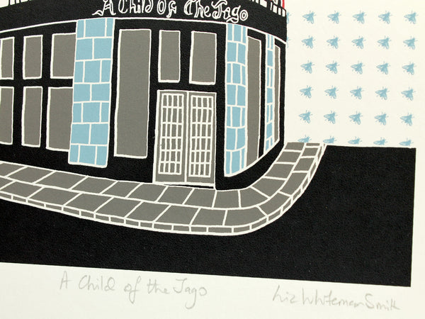 Print of A Child of the Jago shop in Shoreditch