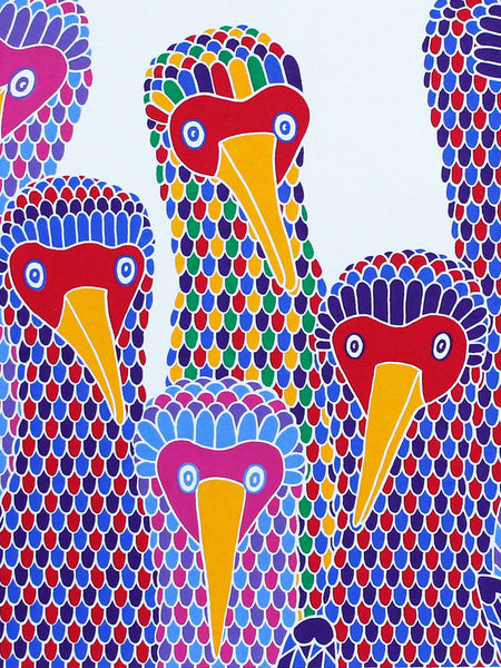 Team Photo booby bird print