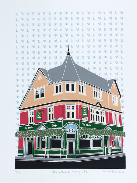 Wandle pub, Earlsfield print