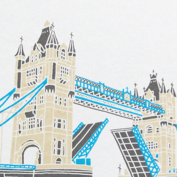 Print of the iconic Tower Bridge in London