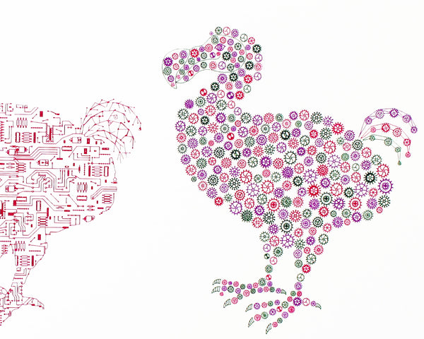 Trio of Dancing Dodos