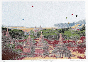 Balloons over Bagan, Myanmar