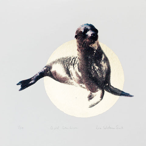 Gold sea lion