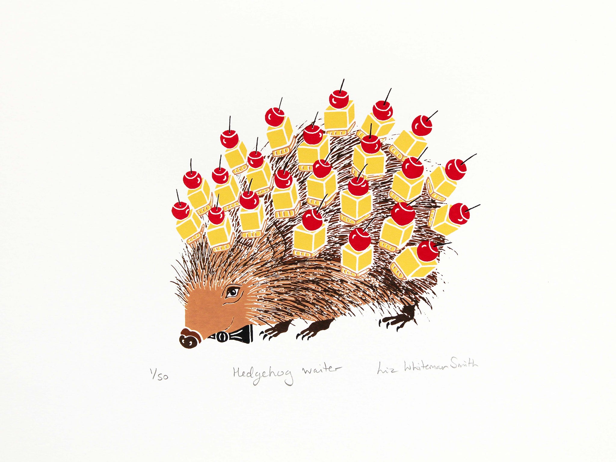 Hedgehog waiter