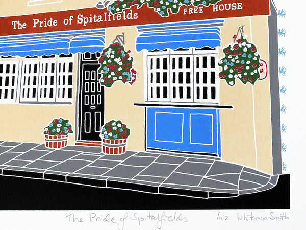 Pride of Spitalfields pub by Liz Whiteman Smith