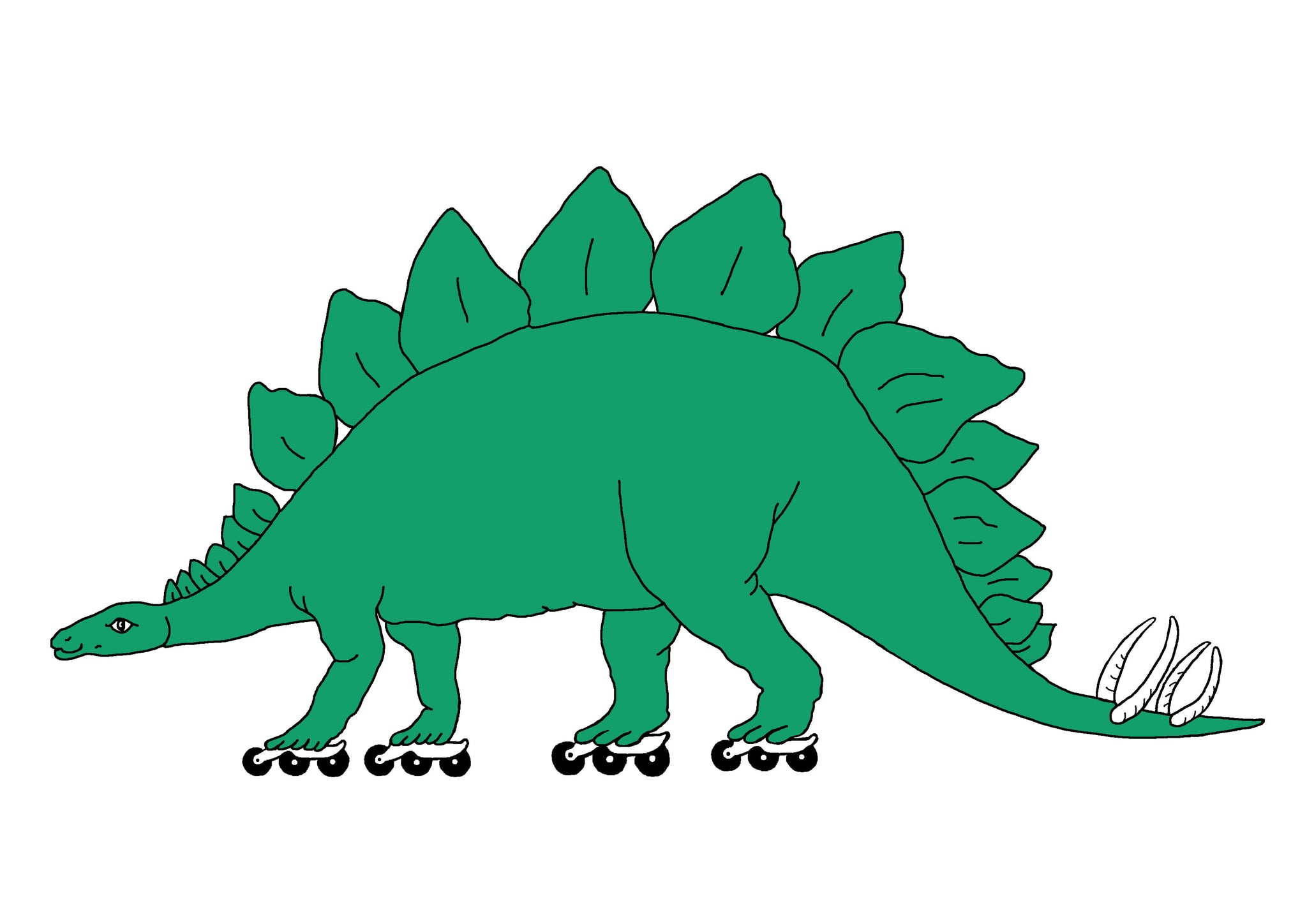 Dinosaur greetings card