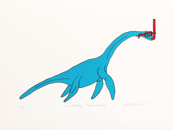 Snorkelling Plesiosaurus