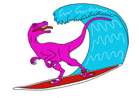 Dinosaur greetings card